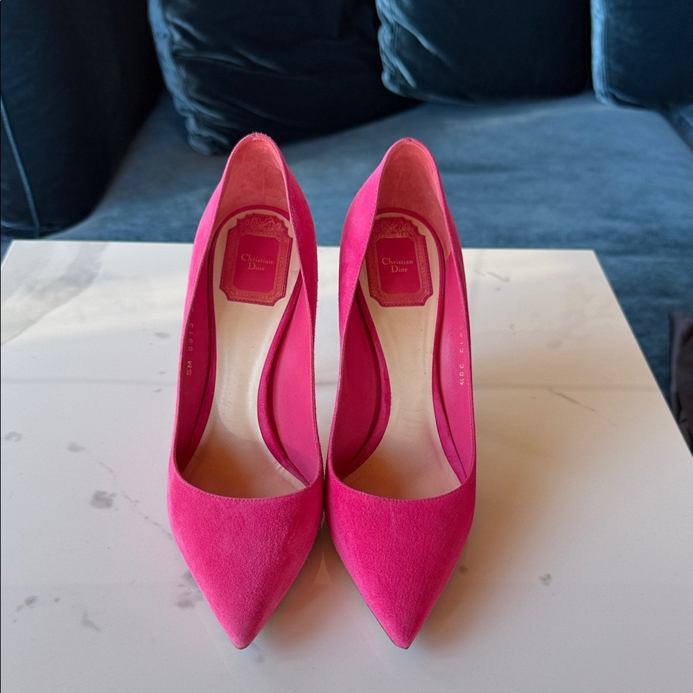 Dior Fuchsia Pink Heels